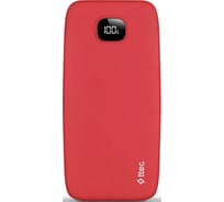 Внешний аккумулятор TTEC ChargeUp Pro LCD 10.000mAh PD 20W Powerbank. Цвет: красный 2BB209GK