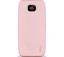Внешний аккумулятор TTEC ChargeUp Pro LCD 10.000mAh PD 20W Powerbank. Цвет: розовый 2BB209TP