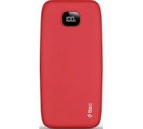 Внешний аккумулятор TTEC ChargeUp Pro LCD 20.000mAh PD 20W Powerbank. Цвет: красный 2BB213GK