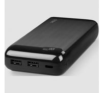 Внешний аккумулятор TTEC PowerSlim LCD 20000 mAh Powerbank With USB-C Input/Output. Цвет: черный 2BB184S