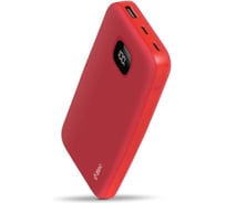 Внешний аккумулятор TTEC ChargeUp LCD 10.000mAh, Цвет: красный 2BB205GK