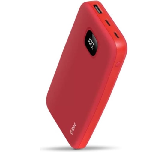Внешний аккумулятор TTEC ChargeUp LCD 10.000mAh, Цвет: красный 2BB205GK 1