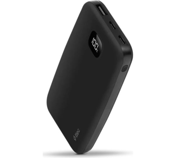 Внешний аккумулятор TTEC ChargeUp LCD 10.000mAh, Цвет: черный 2BB205S
