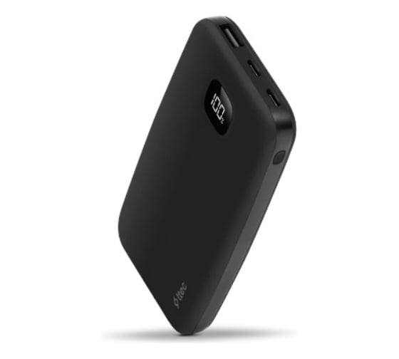 Внешний аккумулятор TTEC ChargeUp LCD 20000mAh Powerbank, Цвет: черный 2BB211S