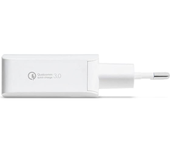 Сетевое зарядное устройство TTEC SpeedCharger QC 3.0 Travel Charger 18W с кабелем USB-C. Цвет: белый 2SCQC01C