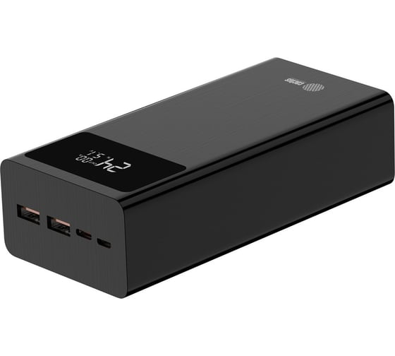 Мобильный аккумулятор CACTUS CS-PBFSKA-30000 30000mAh 22.5W 4.5A USB-A/USB-C черный 2070660
