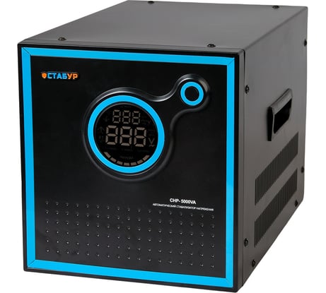 Релейный однофазный стабилизатор напряжения Промсвязь СТАБУР СНР-5000 STBSNR5000