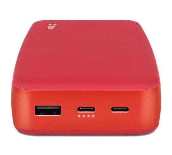 Внешний аккумулятор TTEC ChargeUp Pro 20.000mAh, PD 20W, Powerbank, цвет: красный 2BB212GK