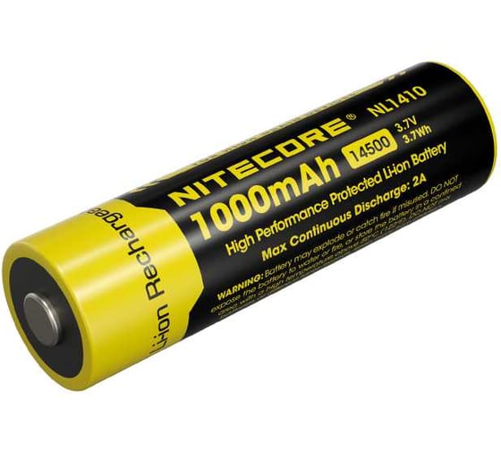 Аккумулятор NITECORE NL1410 14500 Li-ion 3.7v 1000mA 0594 1