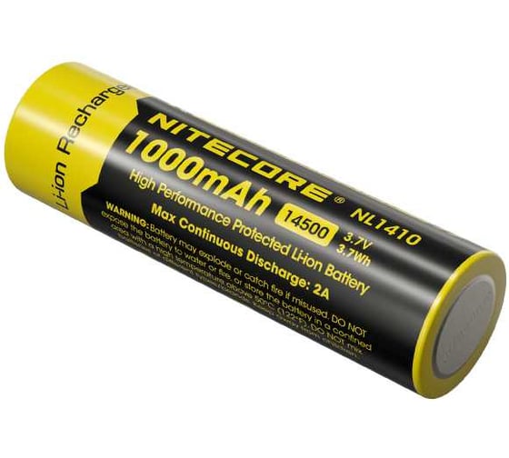 Аккумулятор NITECORE NL1410 14500 Li-ion 3.7v 1000mA 0594