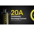 Аккумулятор NITECORE NL2153HPi 21700 Li-ion 3.6v 5300mAh 20A 0802 6