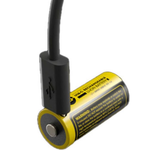 Аккумулятор NITECORE NL169R USB-C RCR123/16340 Li-ion 3.7v 950mAH 0595