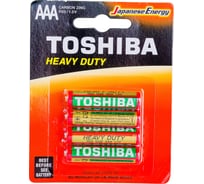 Солевой элемент питания Toshiba R03 KG 4 /card 4401