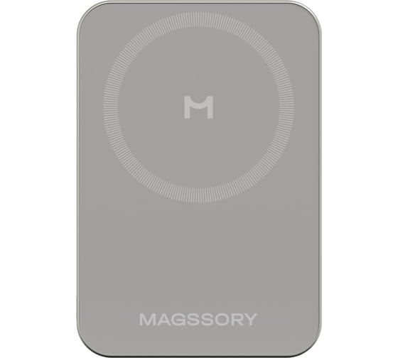 Беспроводной внешний аккумулятор MAGSSORY Pride 10K, с магнитами, совместимый с MagSafe PBN021