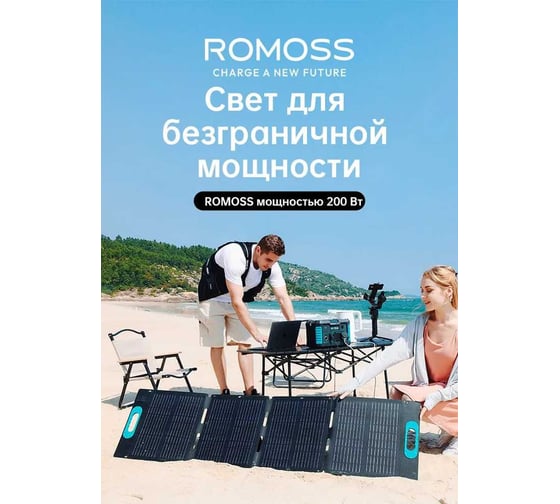 Солнечная панель ROMOSS RSP200 200Вт 418200