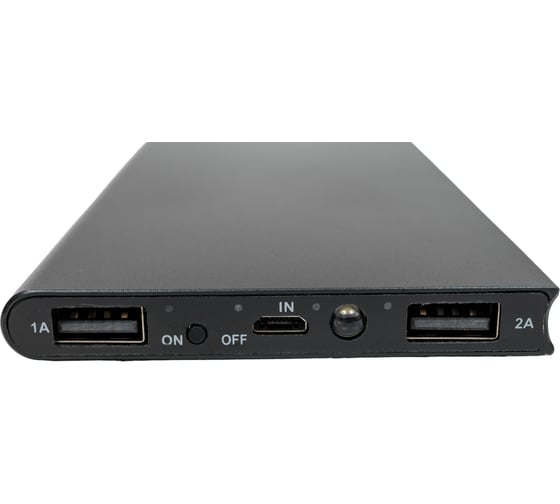 Внешний аккумулятор TDM ELECTRIC "Юкон 3", 8000 mAh, 2 А, 2 USB, SQ1703-0003