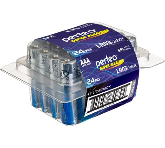 Батарейки Perfeo LR03/24BOX Super Alkaline 30014703