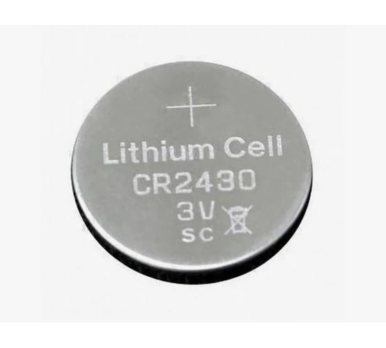 Батарейка DAEWOO Элемент питания литиевый CR2430 Lithium 3В BL-1 (упаковка 20шт) 5058071