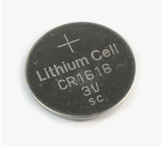 Батарейка DAEWOO Элемент питания литиевый CR1616 Lithium 3В BL-1 (упаковка 20шт) 5057982 1