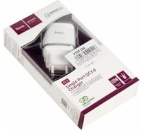 Зарядное устройство Hoco N3 Special QC3.0, 18W, один порт USB, 5V, 3.0A, белый 757124