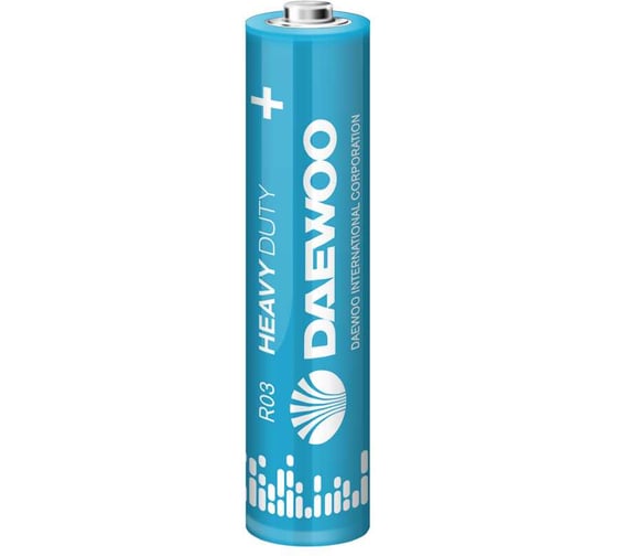 Батарейка Солевой элемент питания DAEWOO AAA/R03 1.5В Heavy Duty 4S (уп.4шт) 5029330