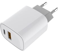 Сетевое зарядное устройство REXANT с двумя портами USB-A + USB-C, 20Вт 18-2207