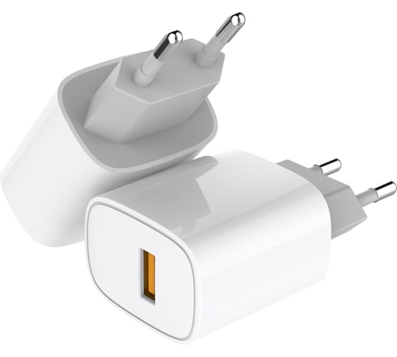 Сетевое зарядное устройство REXANT с одним портом USB-A, 18Вт 18-2218