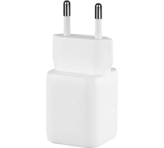 Сетевое зарядное устройство TFN GAN USB/USB-C PD 20W без кабеля, белый TFN-WC-20W-3115-WH