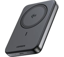 Внешний аккумулятор PB763 Magnetic Wireless Power Bank Qi2. Цвет: серый космос Ugreen 55135B