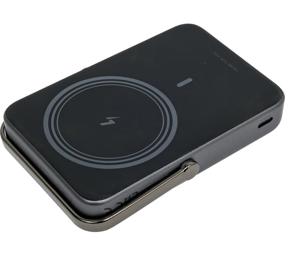Внешний аккумулятор PB572 45327 UNO 10000mAh Mini Magnetic Wireless Robot 20W Power Bank с держателем. Цвет: серый Ugreen 45327_