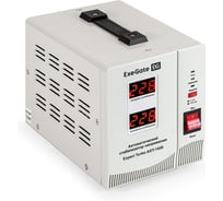 Стабилизатор напряжения ExeGate Expert Turbo AST-1500 1500ВА, вход 80-260В, двойная цифр. индикация вход/вых. напряжения, выход 220В±8 , КПД 98 , 5 уровней з 291730