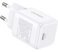 Сетевое зарядное устройство UGREEN X513 65009 30W USB-C GaN Fast Charger EU. Цвет: белый 65009_