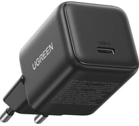 Сетевое зарядное устройство UGREEN X512 55528 Mini 20W USB-C GaN Fast Charger EU. Цвет: серый 55528_
