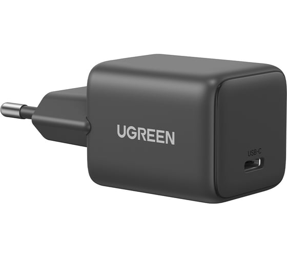 Сетевое зарядное устройство UGREEN X512 55528 Mini 20W USB-C GaN Fast Charger EU. Цвет: серый 55528_