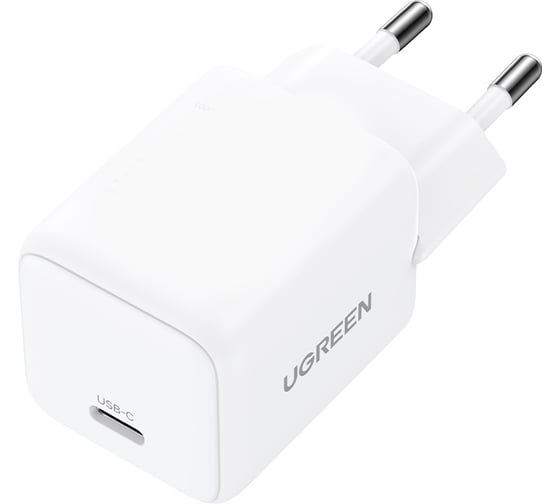 Сетевое зарядное устройство UGREEN X512 55554 Mini 20W USB-C GaN Fast Charger EU. Цвет: белый 55554_