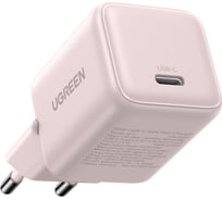 Сетевое зарядное устройство UGREEN X512 55556 Mini 20W USB-C GaN Fast Charger EU. Цвет: розовый 55556_