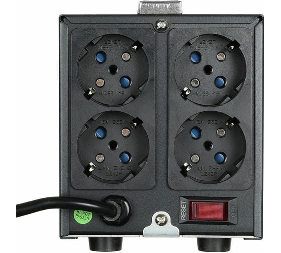 Стабилизатор напряжения IPPON AVR-2000 1200Вт 2000ВА 551689