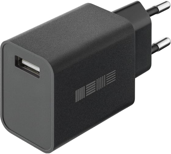 Зарядное устройство InterStep от сети NEW RT:1USB ток 2A, черный 73008