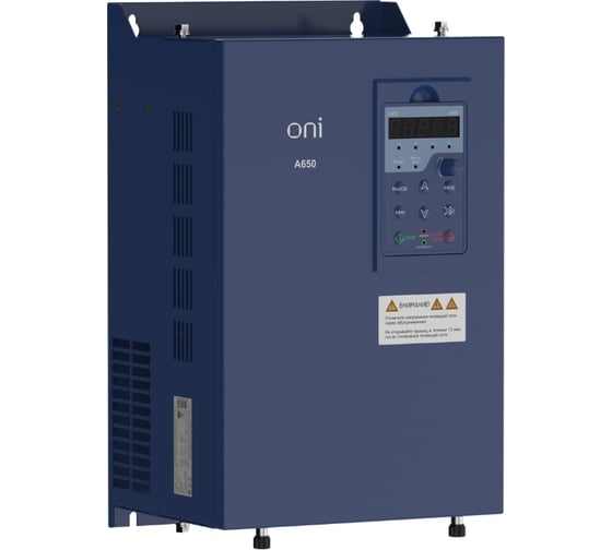 Преобразователь частоты ONI A650 380В 3Ф 22kW 45А A650-33E22T 1