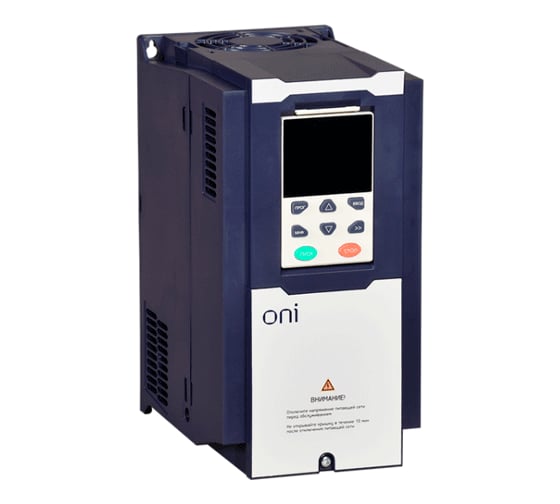 Преобразователь частоты ONI K750 380В 3Ф 5,5-7,5кВт 13-17А K750-33-55N75NTM 1