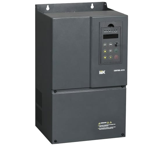 Преобразователь частоты IEK CONTROL-A310 380В 3Ф 37-45кВт 75-90А CNT-A310D33V37-45TE