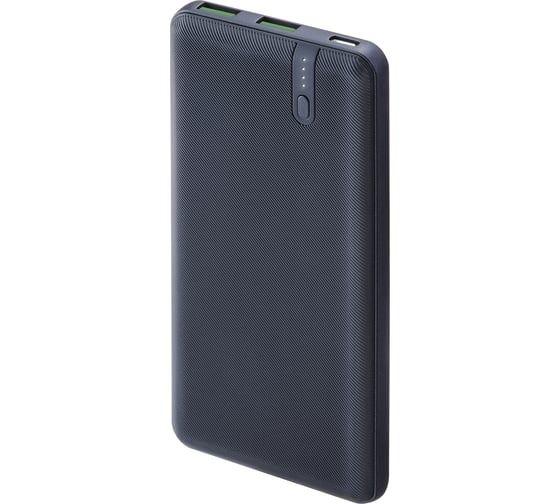 Внеший аккумулятор InterStep PB1018PD 10000мАч TypeC QC/PD Blue 60763 1