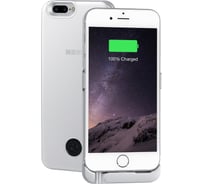 Чехол-аккумулятор Interstep для iPhone 8Plus/7Plus/6Plus+8п каб 5000мАч SILV, B210, 51734