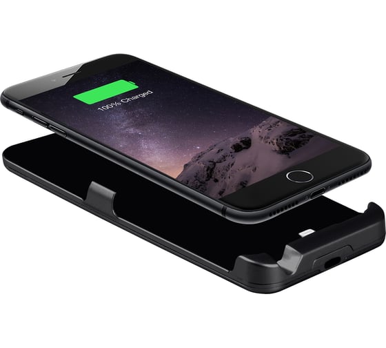 Чехол-аккумулятор Interstep для iPhone SE 2020/8/7/6S/6 3000мАч Sp Gray, B201, 56896