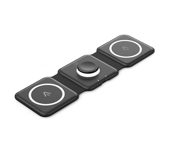 Беcпроводное зарядное устройство 3 в 1 VENTION с MagSafe с подсветкой FGGB0 1