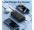 Power Bank VENTION 20000mAh (Micro-USB/C/A/A) со встроенными кабелями 22.5W черный с LED-дисплеем FHPB0 10