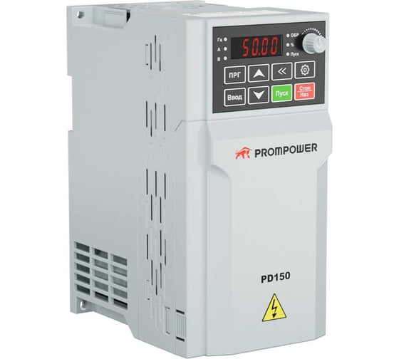 Преобразователь частоты Prompower PD150-A4055, 380B, 13/17А, 5,5/7,5кВт PD150A4055B