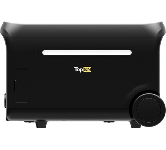 Портативная электростанция TopOn LFP 3000 Вт, 3 розетки 220 В, Anderson 378 Вт, DC и авторозетка 12.6 В, 2 Type-C, 4 USB, фонарь, UPS, Wi-Fi TOP-H3000