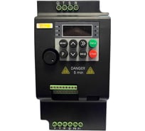 Частотный преобразователь K-DRIVE KD-100-4T-7, 5GB выходной ток 17, 5 А, перегрузочная способность от 150 процентов (7, 5 кВт x 380 В) 08-00042489