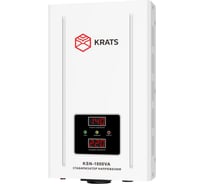 Стабилизатор напряжения KRATS 1000VA индикация 220В, Uвх. 140-260, 1000ВА KSN-1000VA